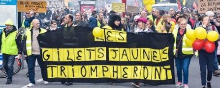 Les Gilets Jaunes 06, toujours à l'appui des mobilisations syndicales de ce mois de décembre